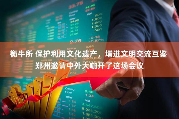 衡牛所 保护利用文化遗产，增进文明交流互鉴 郑州邀请中外大咖开了这场会议